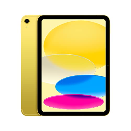 2022 Apple iPad 10.9-inch (Wi-Fi + Cellular, 64 GB) - in Yellow (10th generation)