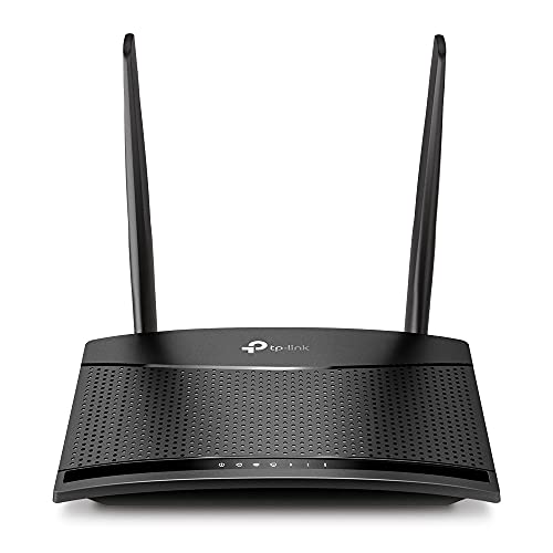 TP-Link TL-MR100, 4G LTE Router (Cat 4), 3G/4G Router speed up to 300Mpbs, MicroSim, Ethernet LAN / WAN port, detachable antenna, Plug&Play