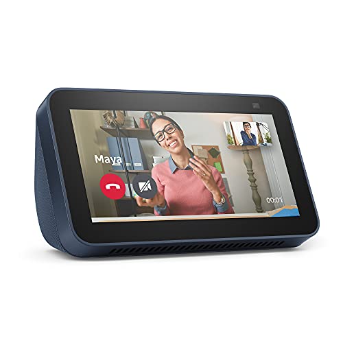Echo Show 5 (2nd generation, 2021 model) |  Smart display with Alexa and 2 MP camera |  Blue