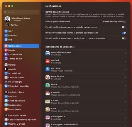 mac notifications settings