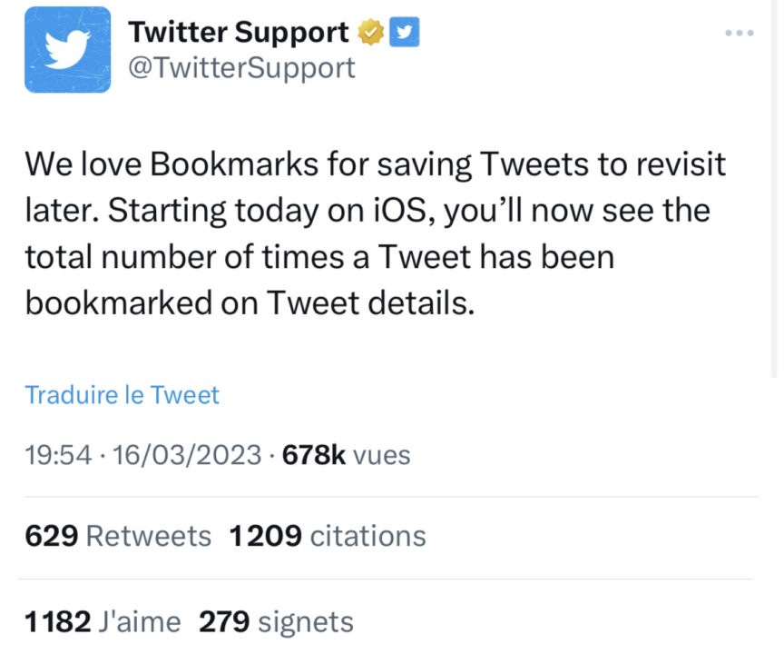 Twitter Tweet Counter Bookmarks
