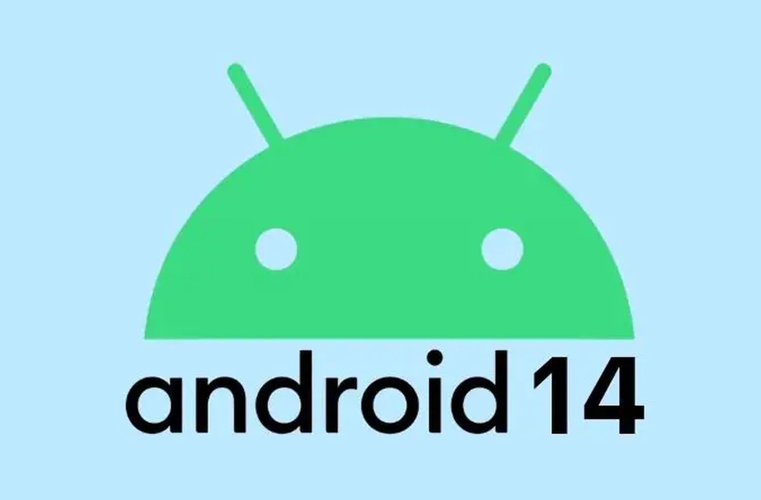 android 14 logo