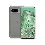 Google Pixel 8 – Android smartphone with SIM lock with battery power Pixel camera, 24 hours of battery time and battery security functions – Hazel, 128GB