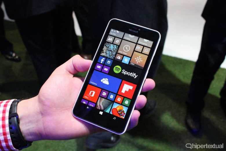 Windows Phone on a Lumia 640 XL